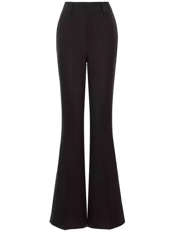 Black Off Shoulder Bow Detail Top and Pant Set Suits & Sets