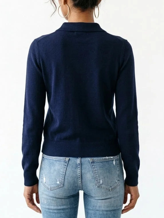 Embellished Cashmere Button Front Cardigan - Sweaters & Knitwear