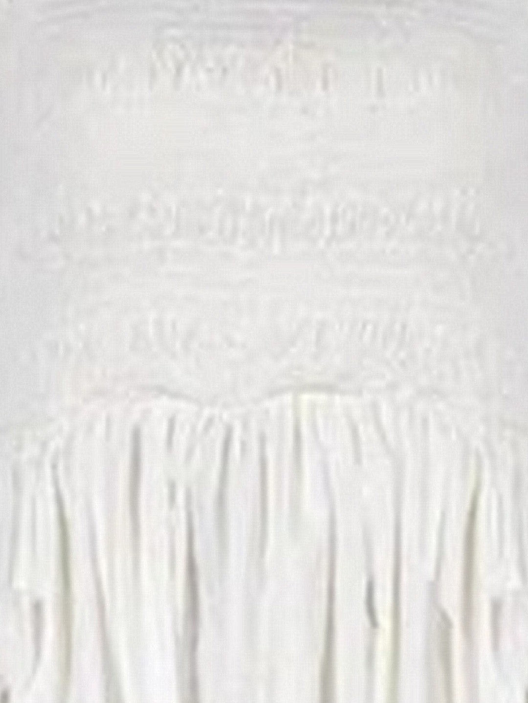 Black Gathered Smocked Maxi Dress - small / White - Dresses