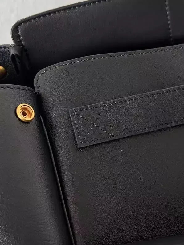 Black Large Carry-All Travel Tote with Gold-Tone Hardware - Handbags