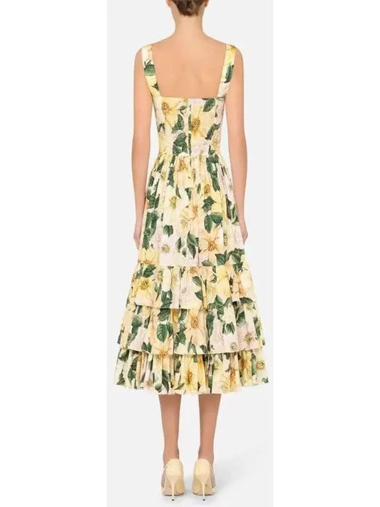 Camellia Midi Dress - Dresses