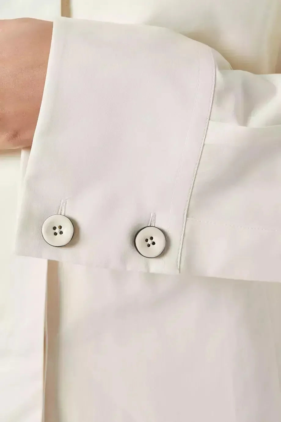 Cotton Raised Placket Utility Shirt-Jacket - Jackets