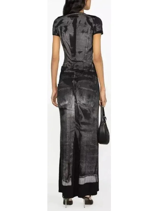 Cotton Trompe L’œil Top and Skirt Set - Suits & Sets