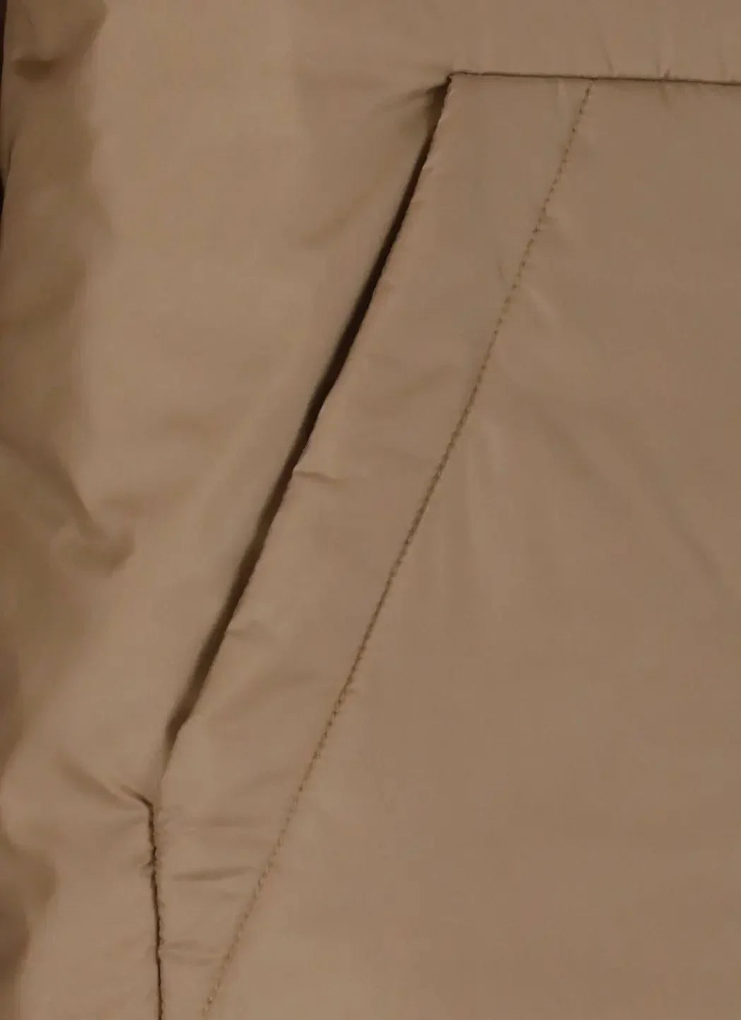 Drawstring Hooded Padded Jacket - Jackets