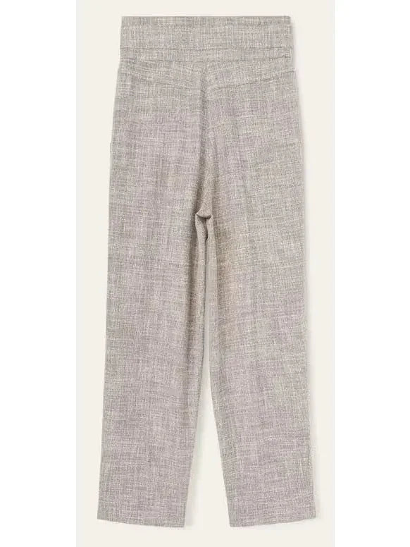 High-Waisted Linen-Blend Pants - Jeans & Pants