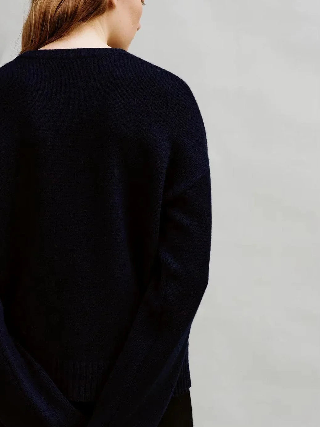 Jacquard Floral-Embroidered Cashmere Sweater - Sweaters & Knitwear