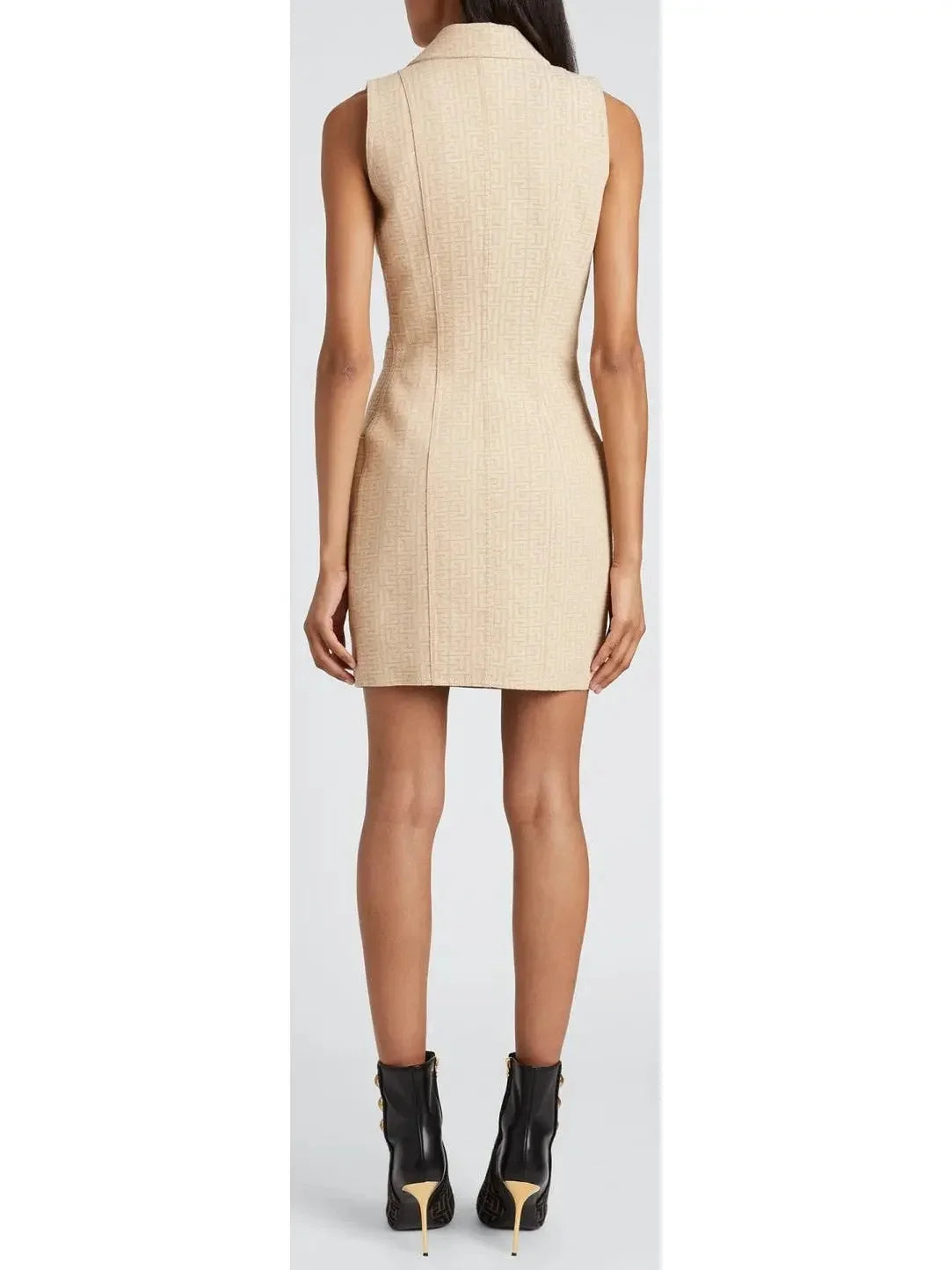 Monogram Jacquard Mini Blazer-Dress - Dresses