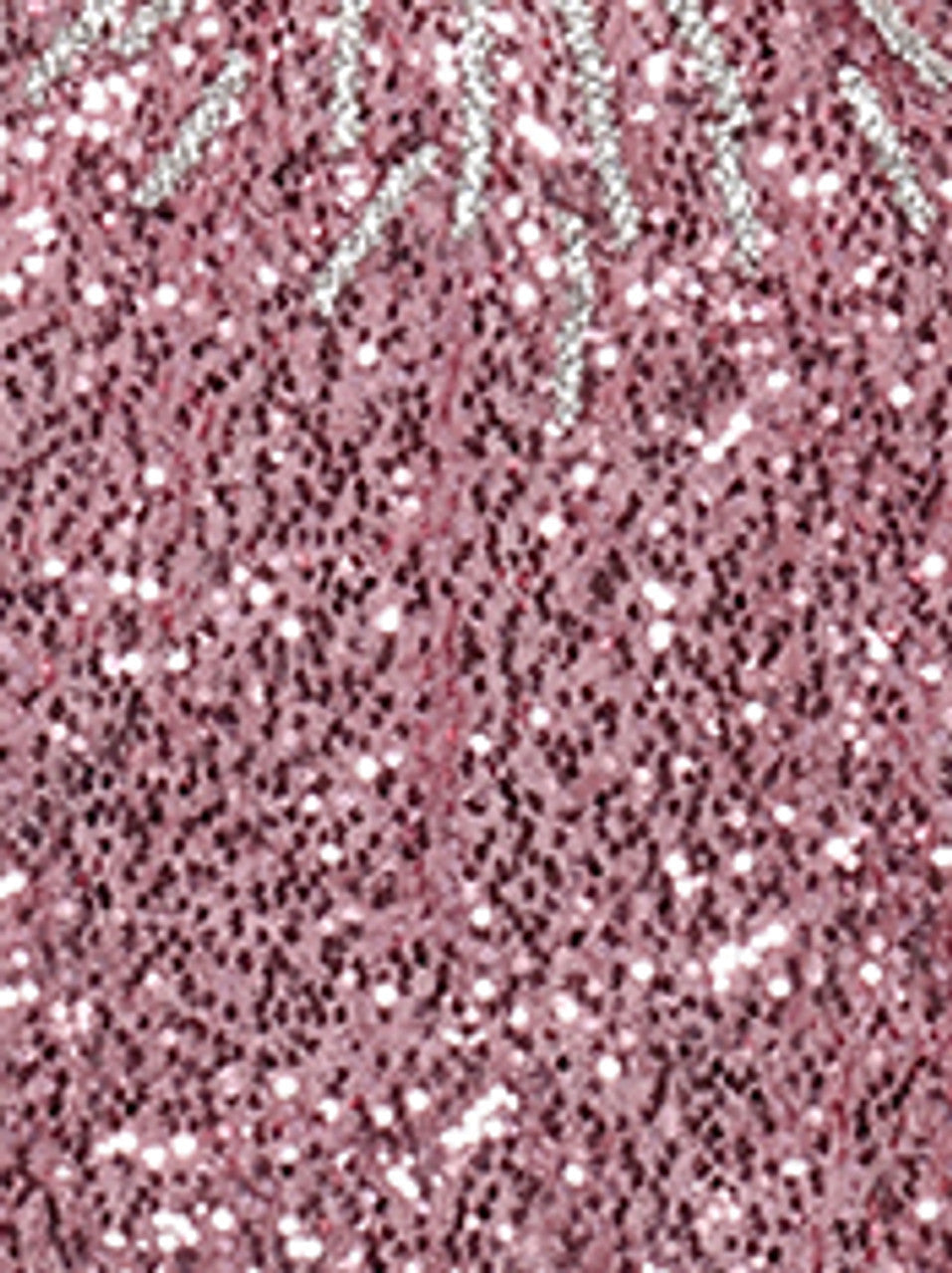 Pink sequined off-the-shoulder gown from the Off-Shoulder Crystal and Sequin Pink Gown