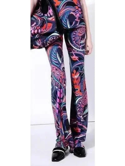 Printed Jersey Pants - Jeans & Pants