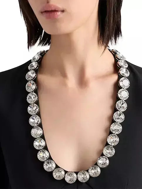 Rhinestone Scoop-Neck Long-Sleeve Black Mini Dress - Dresses