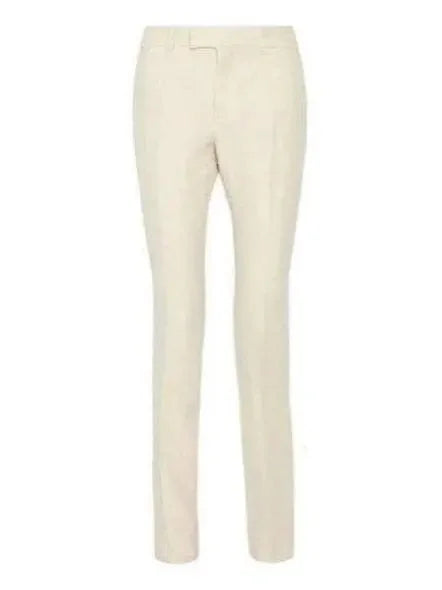Single-Breasted Contrast-Trim Blazer and Pant Suit - Suits & Sets