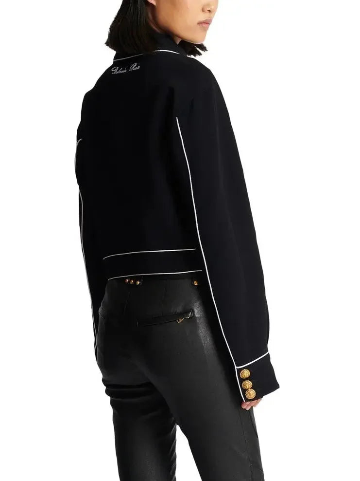 Western Crepe Jacket - Jackets