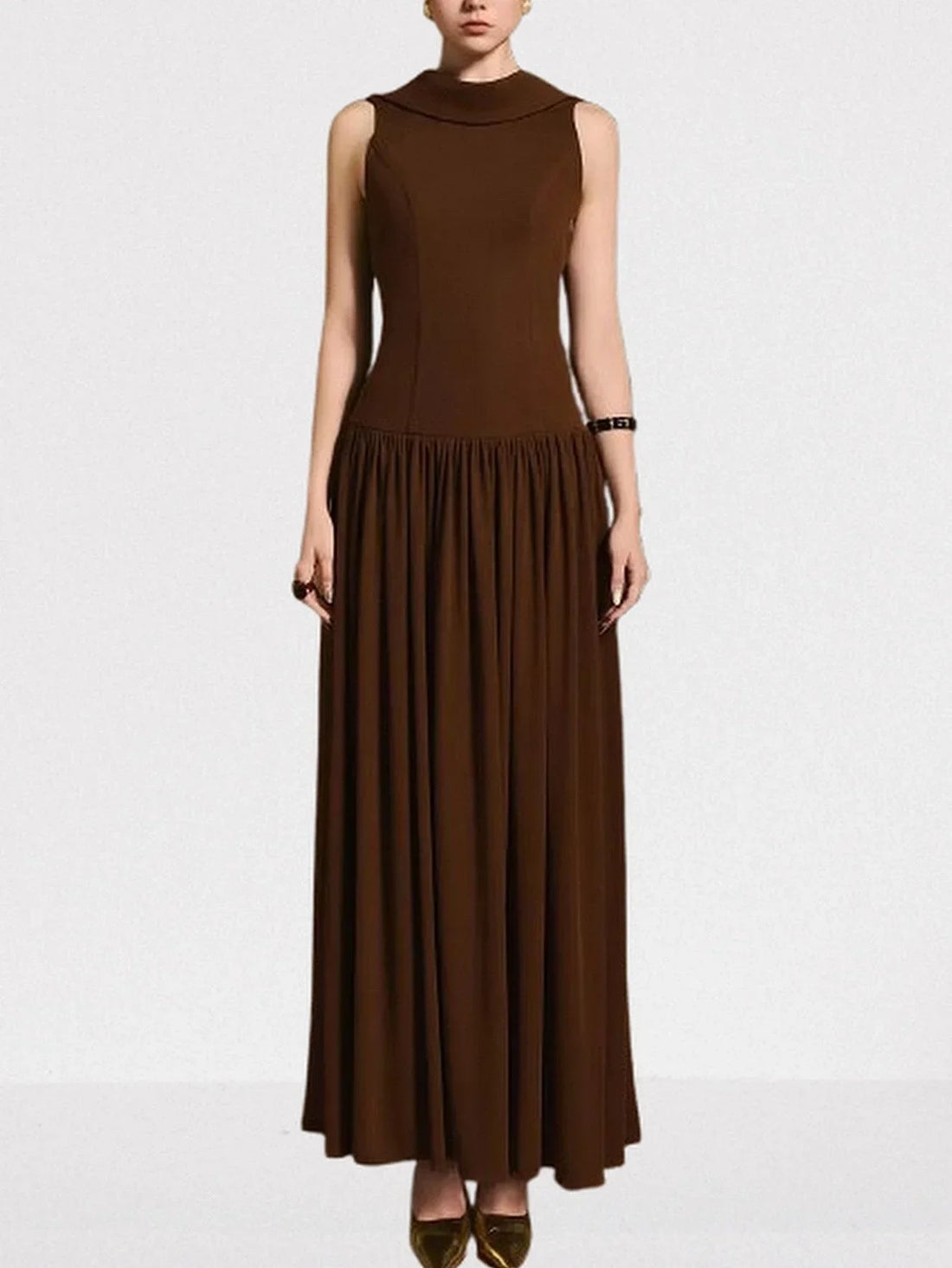 Paisley Abstract Printed Sheath Dress