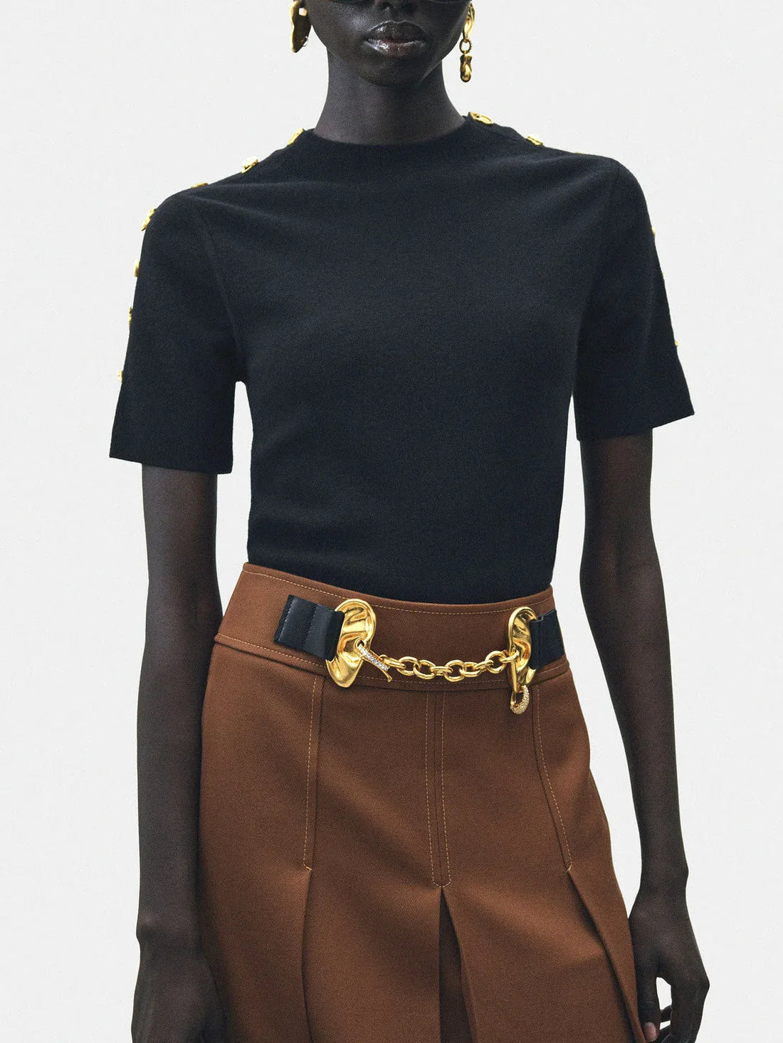 Black Velvet Corset-Top with Bow-Embellishment