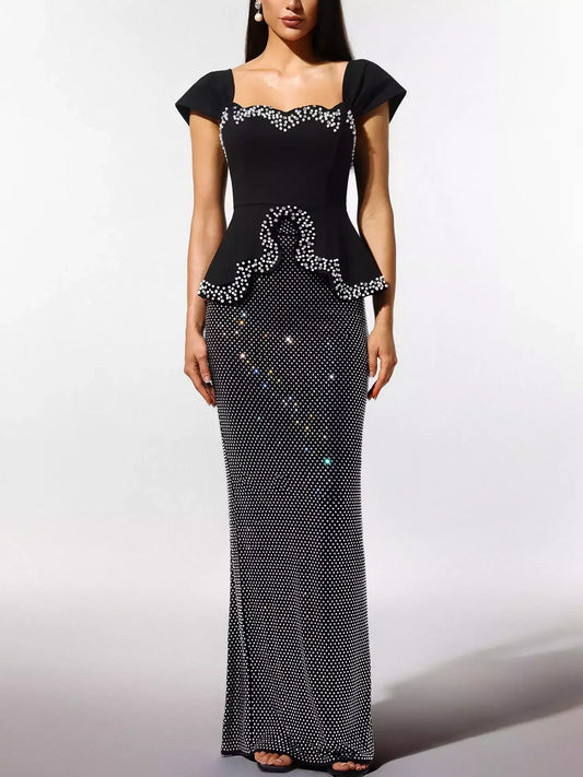 Carnation-Print Poplin Off-Shoulder Blouse