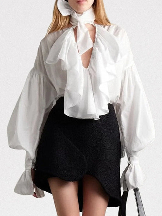 Contrast Trim Lurex Short Sleeve Mini Dress