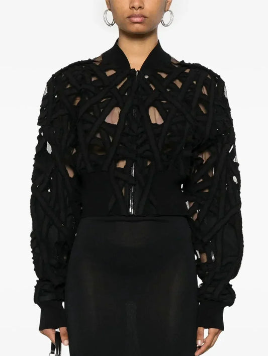 Bead and Crystal Heavily Embellished Blazer