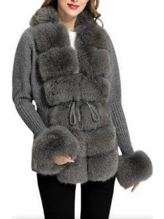 Double-Breasted Oversize Belted Trench Jacket