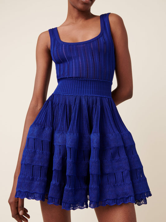 Bright Green Button-Down Dress with Multicolored Floral Print