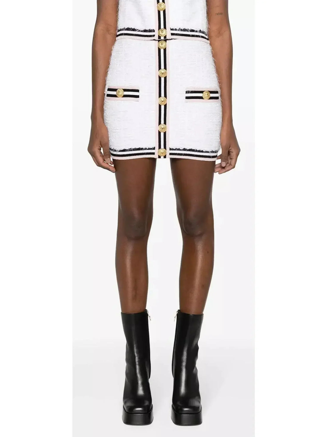 Drawstring Hooded Padded Jacket