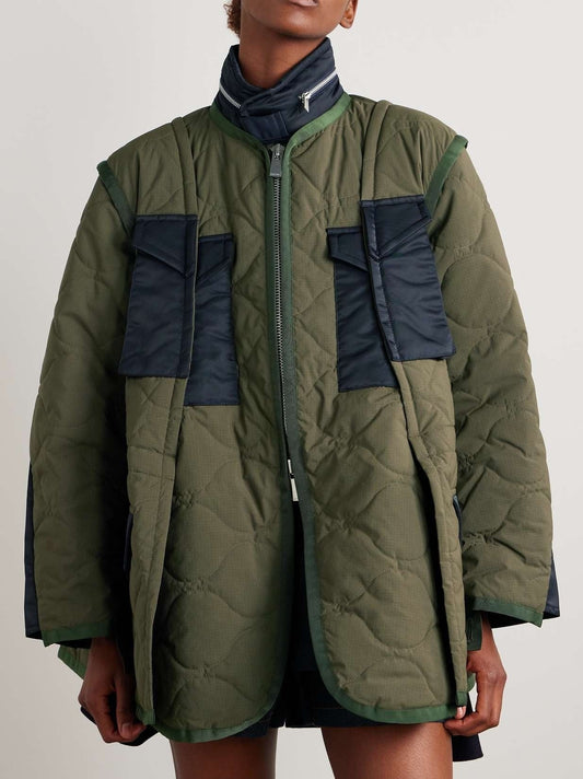 Ribbed Knit Beige Midi Dress with Chain Belt