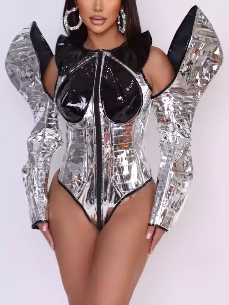 Buy Stage Wear Bodysuits with Rhinestones