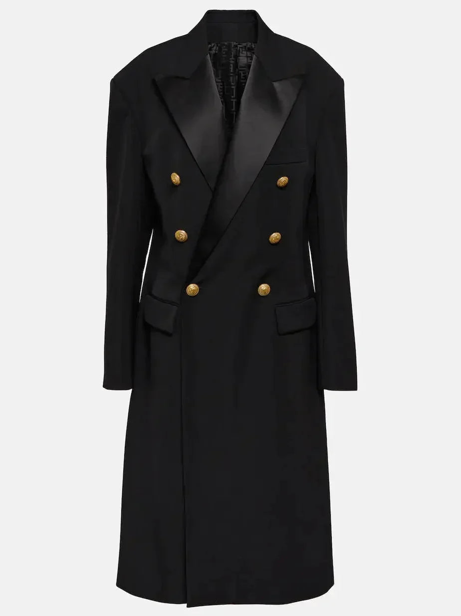 Buy Double Breasted Wool and Cashmere Coats