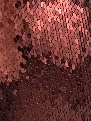 3D Petal-Appliquéd Mahogany Brown Sequin Gown - Dresses