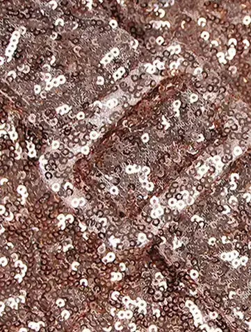 Belted Gold Sequin Bustier Jumpsuit - Suits & Sets