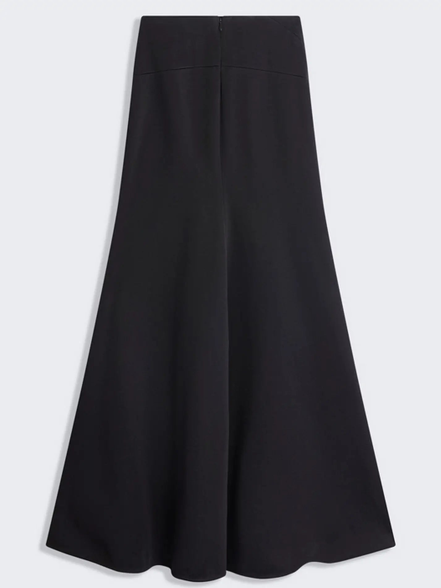 Black Maxi Skirt with Gold Embellishments - Skirts