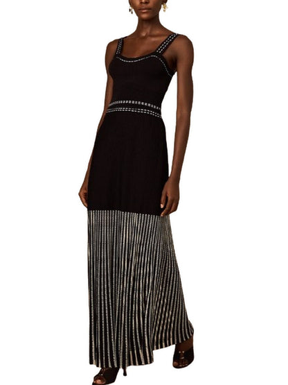Cropped Knit Top and Skirt Set - Suits & Sets