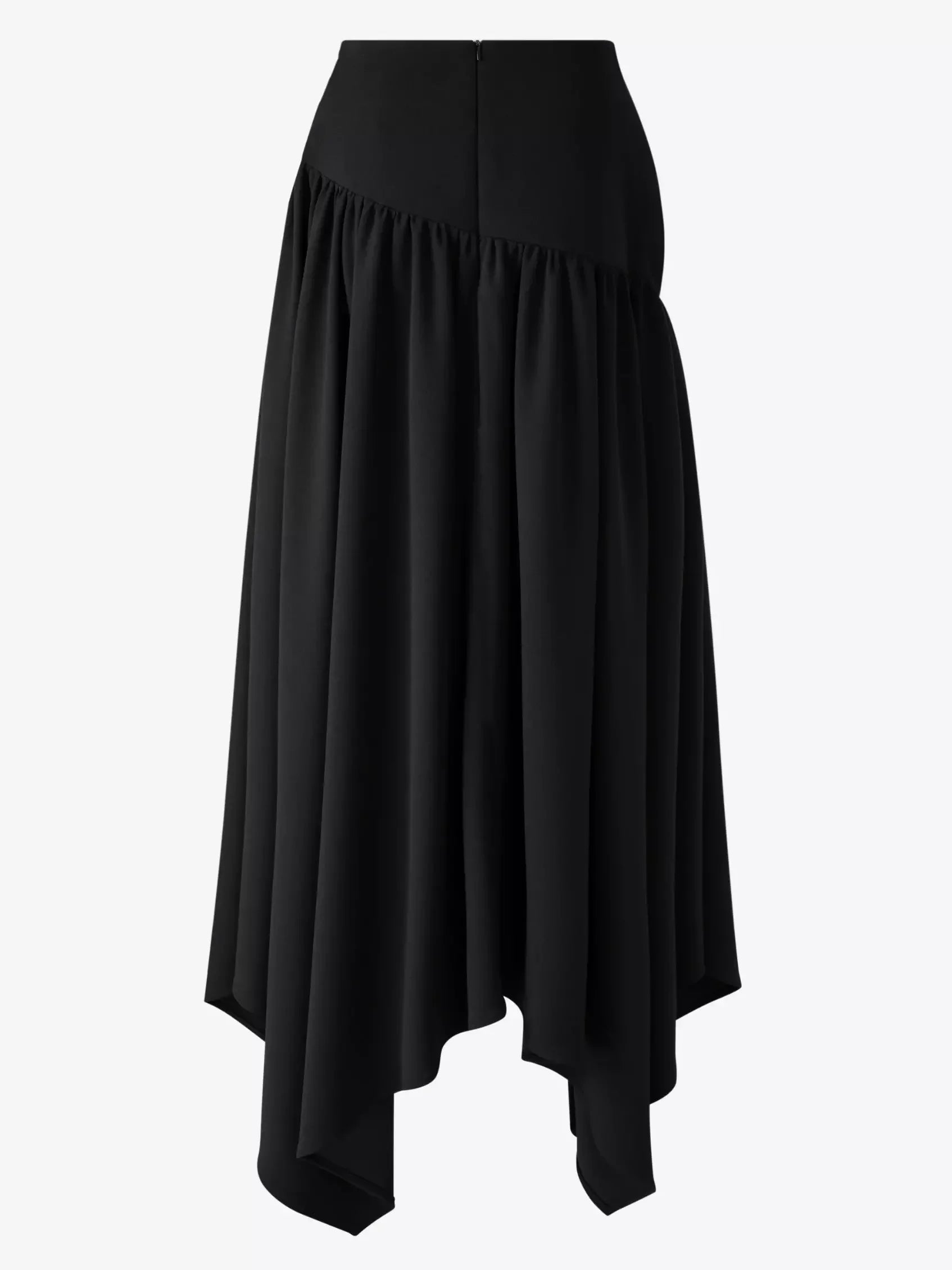 Cut-Out Draped Top and Skirt Set - Suits & Sets