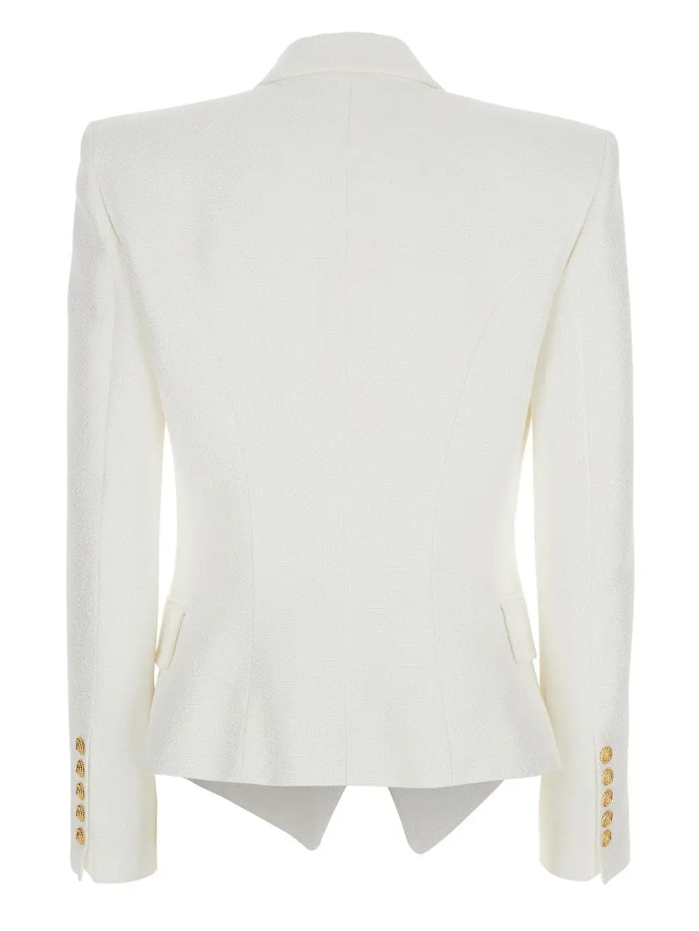 Double-Breasted Blazer Jacket in Black or White - Jackets