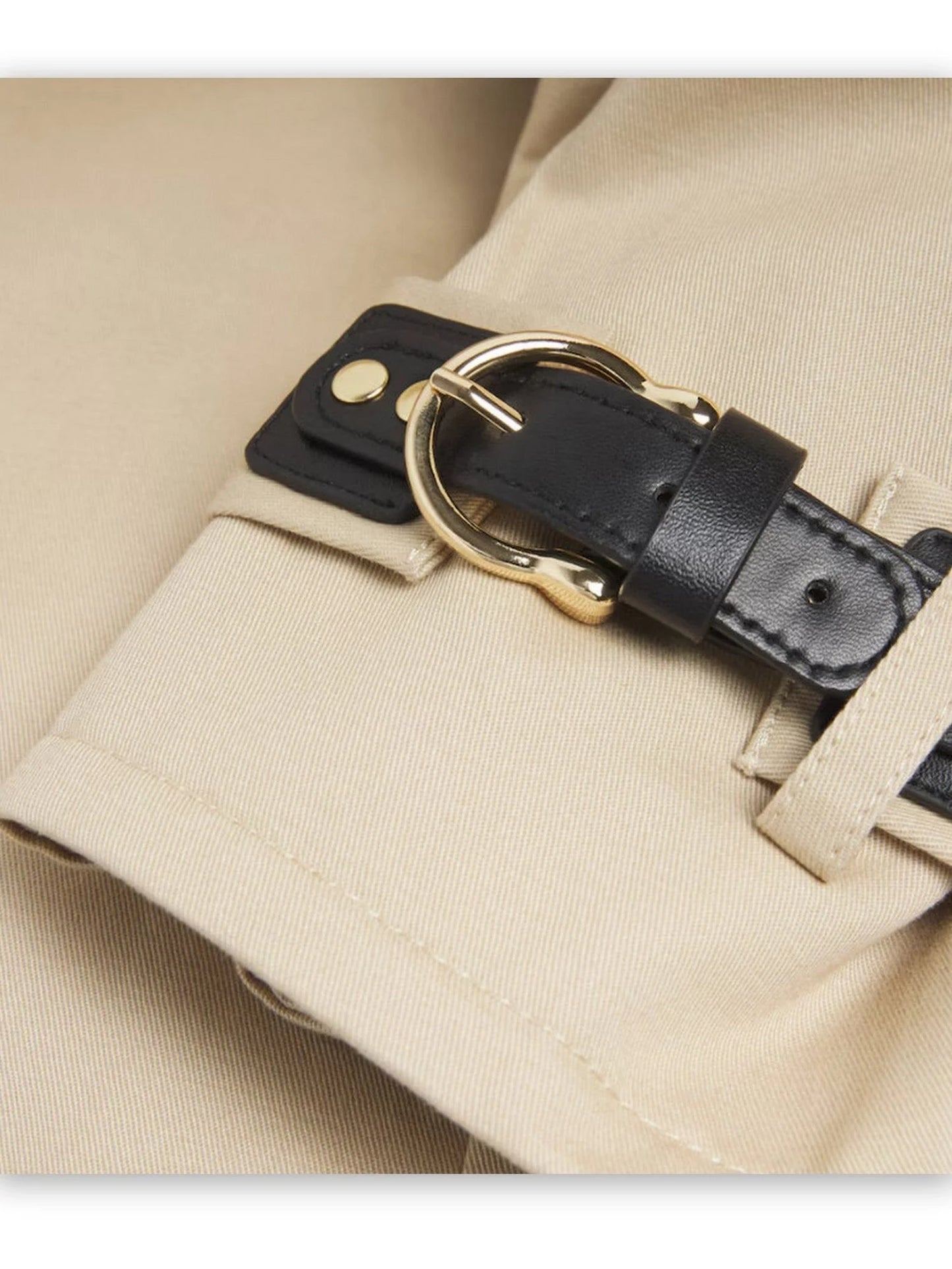 Double Buckled Midi Trench Coat Coats