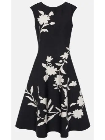 Floral Knit Midi Dress - Branna Couture