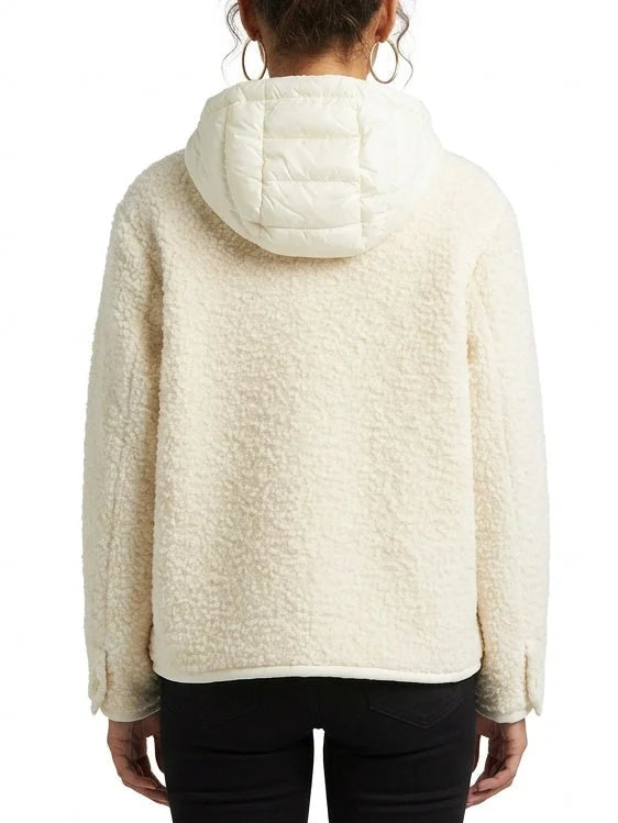 Cashmere Double Knit Jacket and Detachable Padded Vest - Jackets