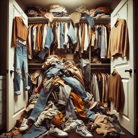 Overflowing Closet