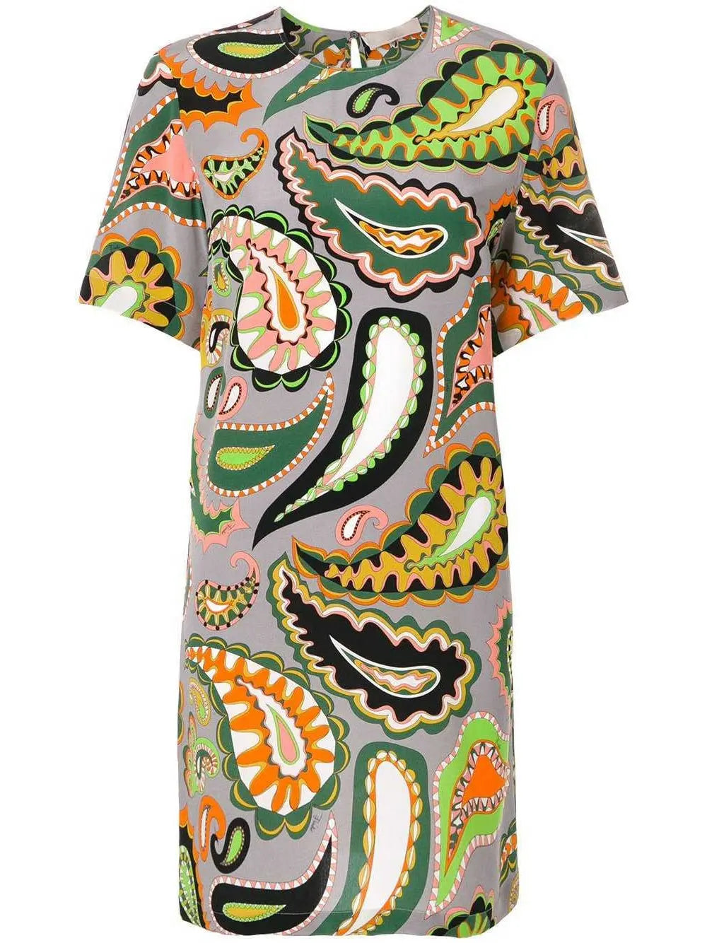 Paisley Print Dress - Branna Couture