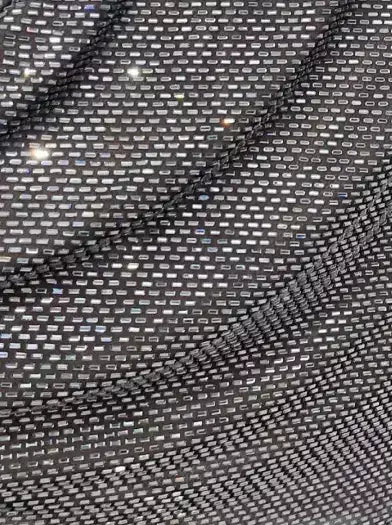 Rhinestone-Embellished Mesh Maxi Dress - Dresses