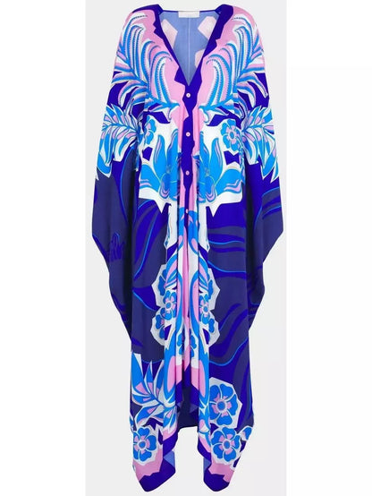 Samoa Print Kaftan Branna Couture