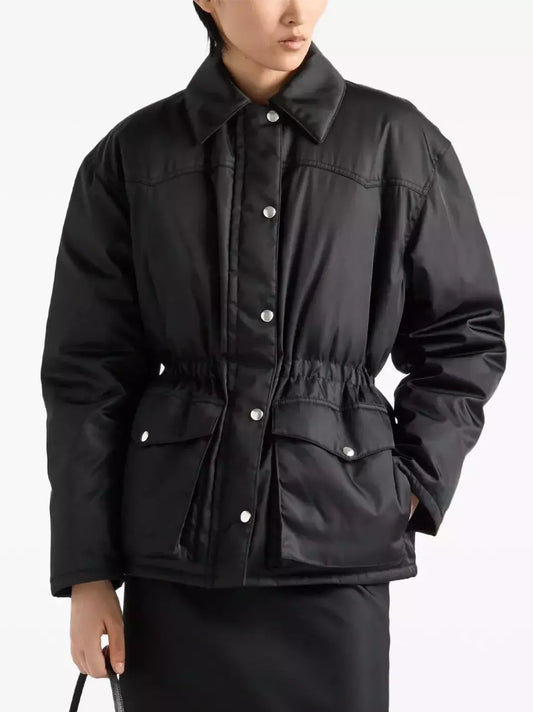 Shirt-Style Cotton Padded Down Jacket Branna Couture