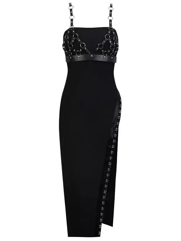 Strapless Harness Dress - Branna Couture