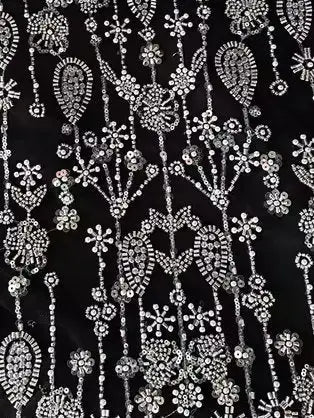 Strapless Crystal Beaded Peplum Top and Maxi Skirt Set - Suits & Sets