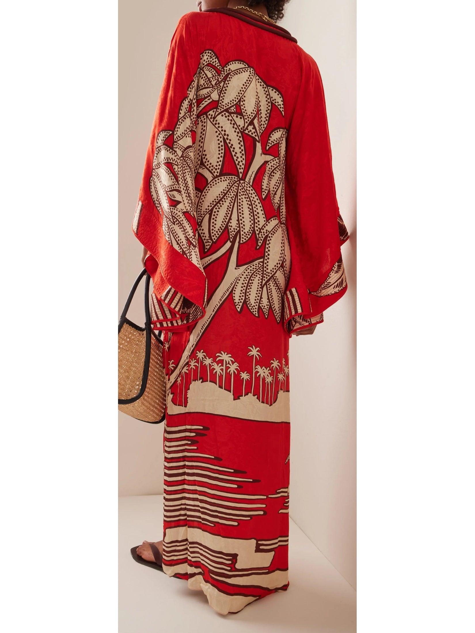 African Oriental Long Tunic Dress - Dresses