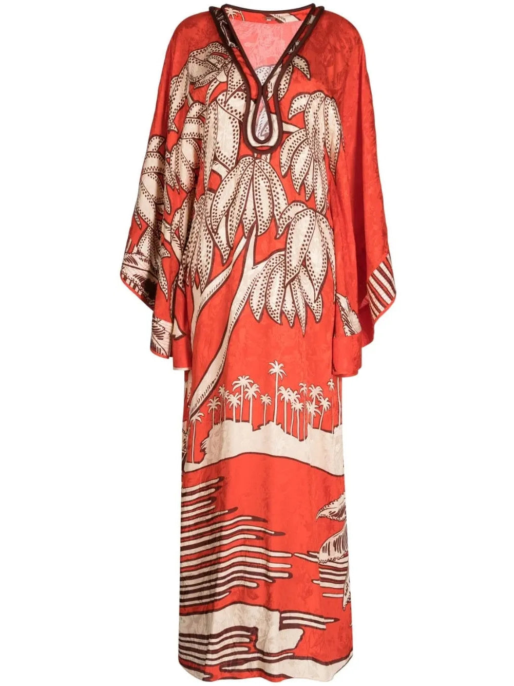 African Oriental Long Tunic Dress - Dresses