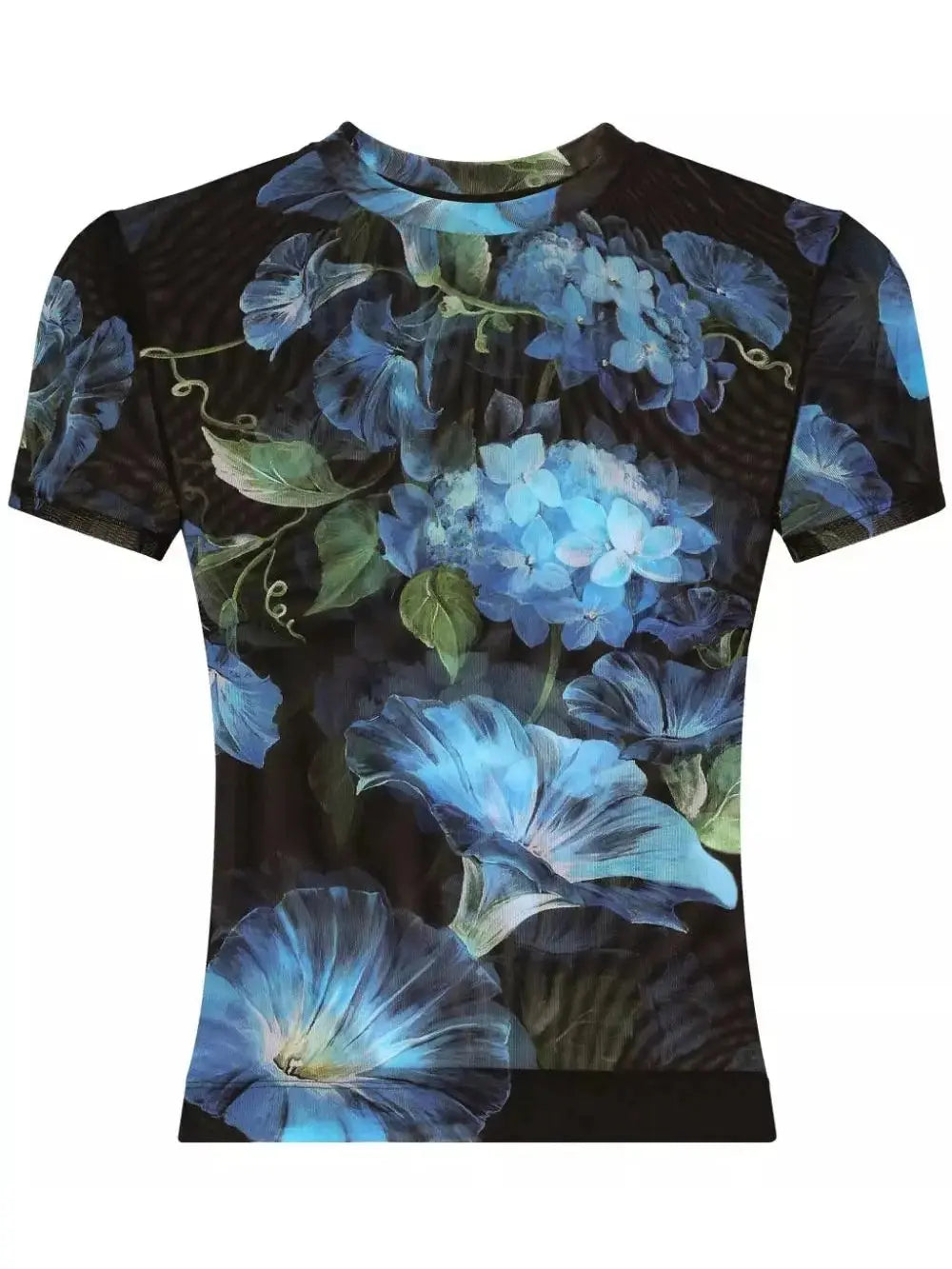 Bluebell Floral-Print Sheer Top - Tops