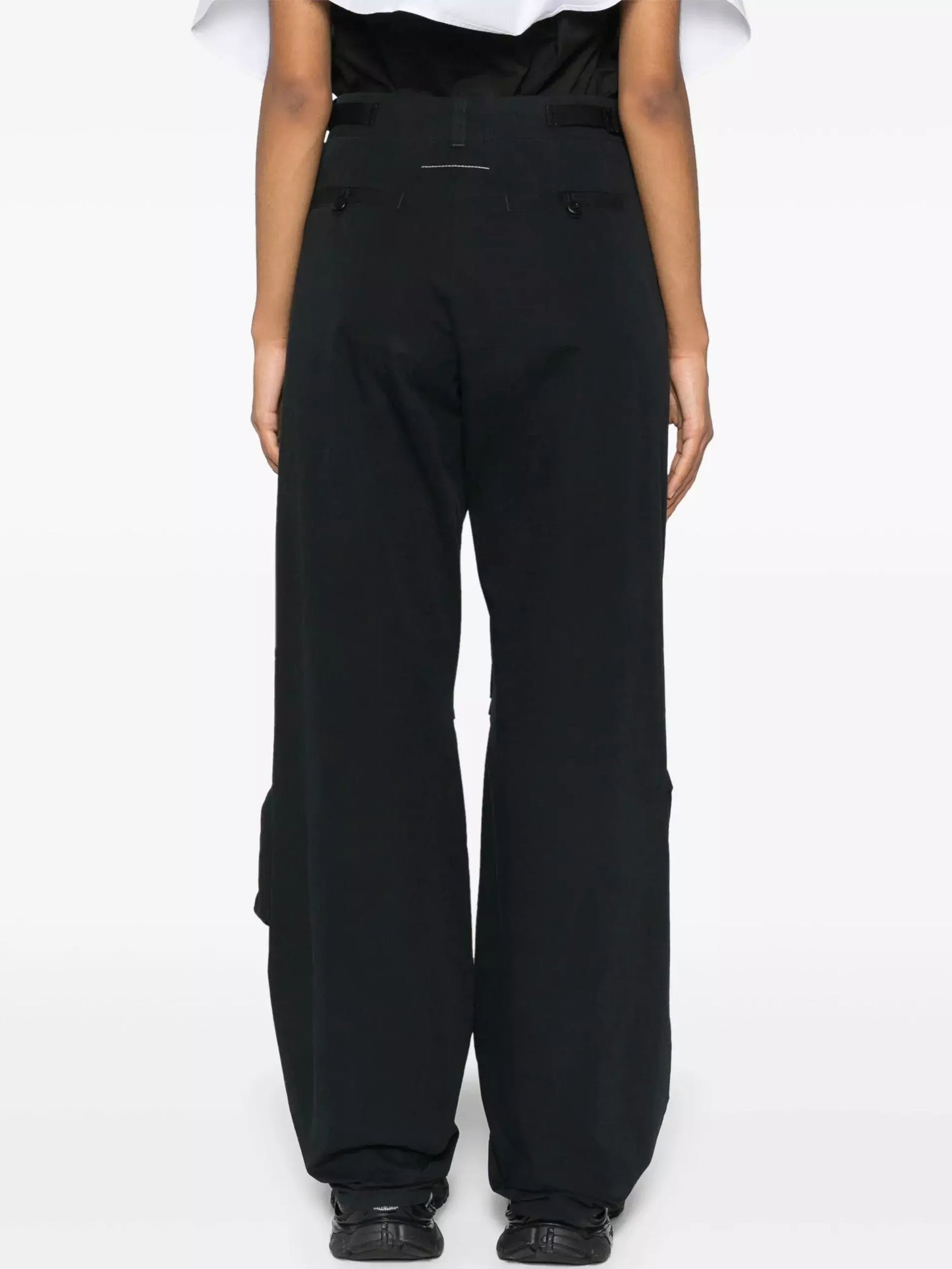 Cargo Pocket Utility Pants in Black - Jeans & Pants