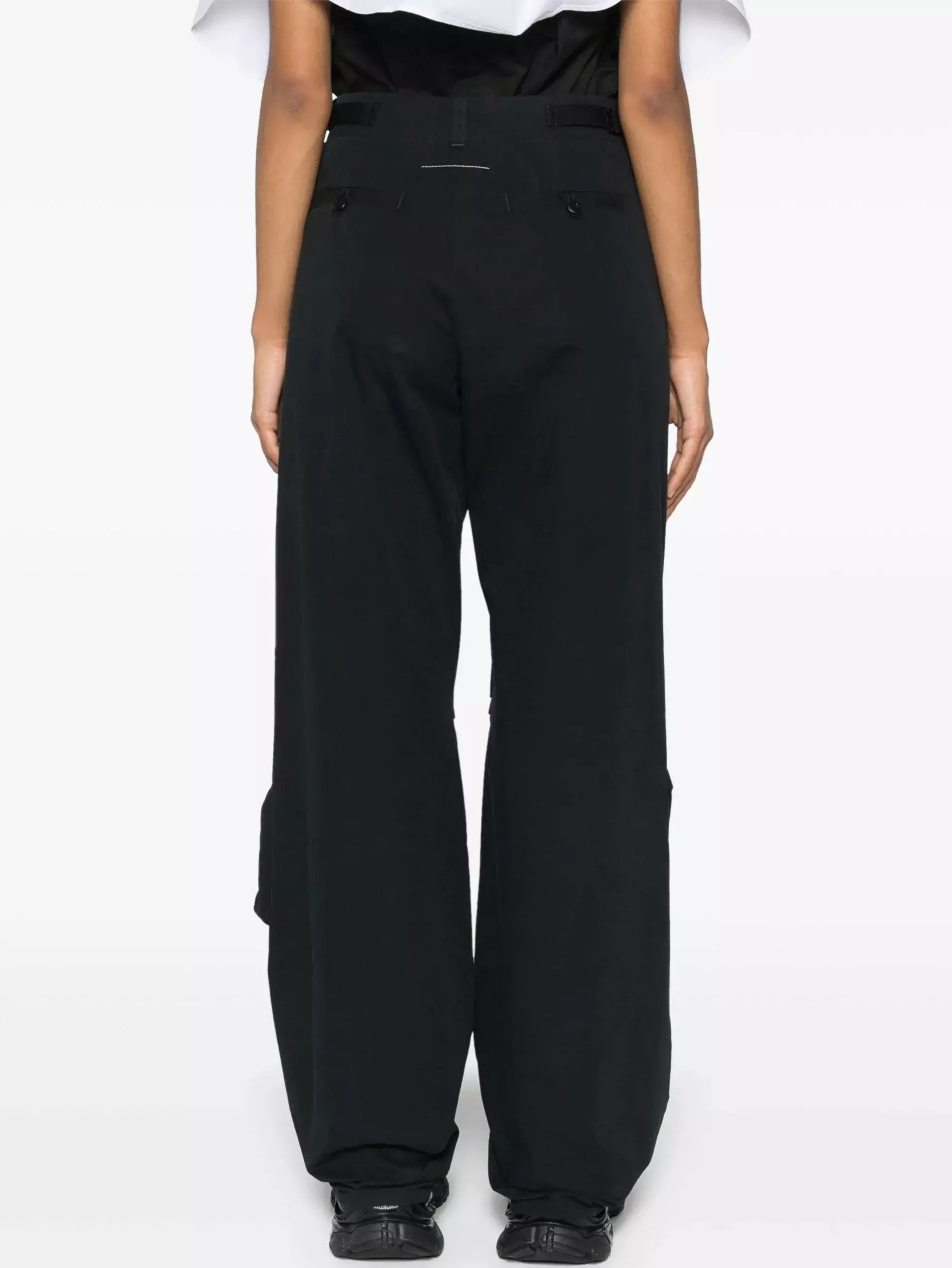 Cargo Pocket Utility Pants in Black - Jeans & Pants