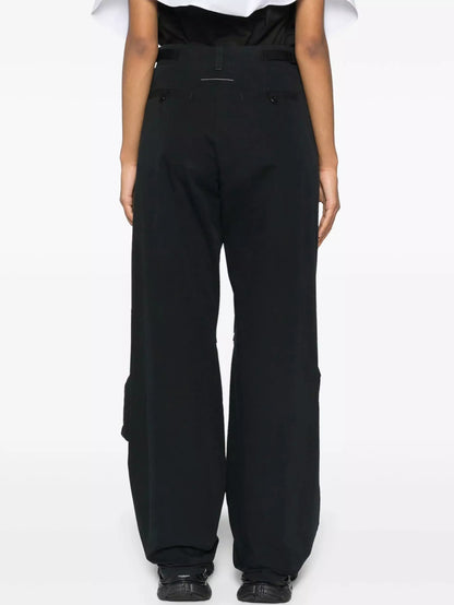 Cargo Pocket Utility Pants in Black - Jeans & Pants