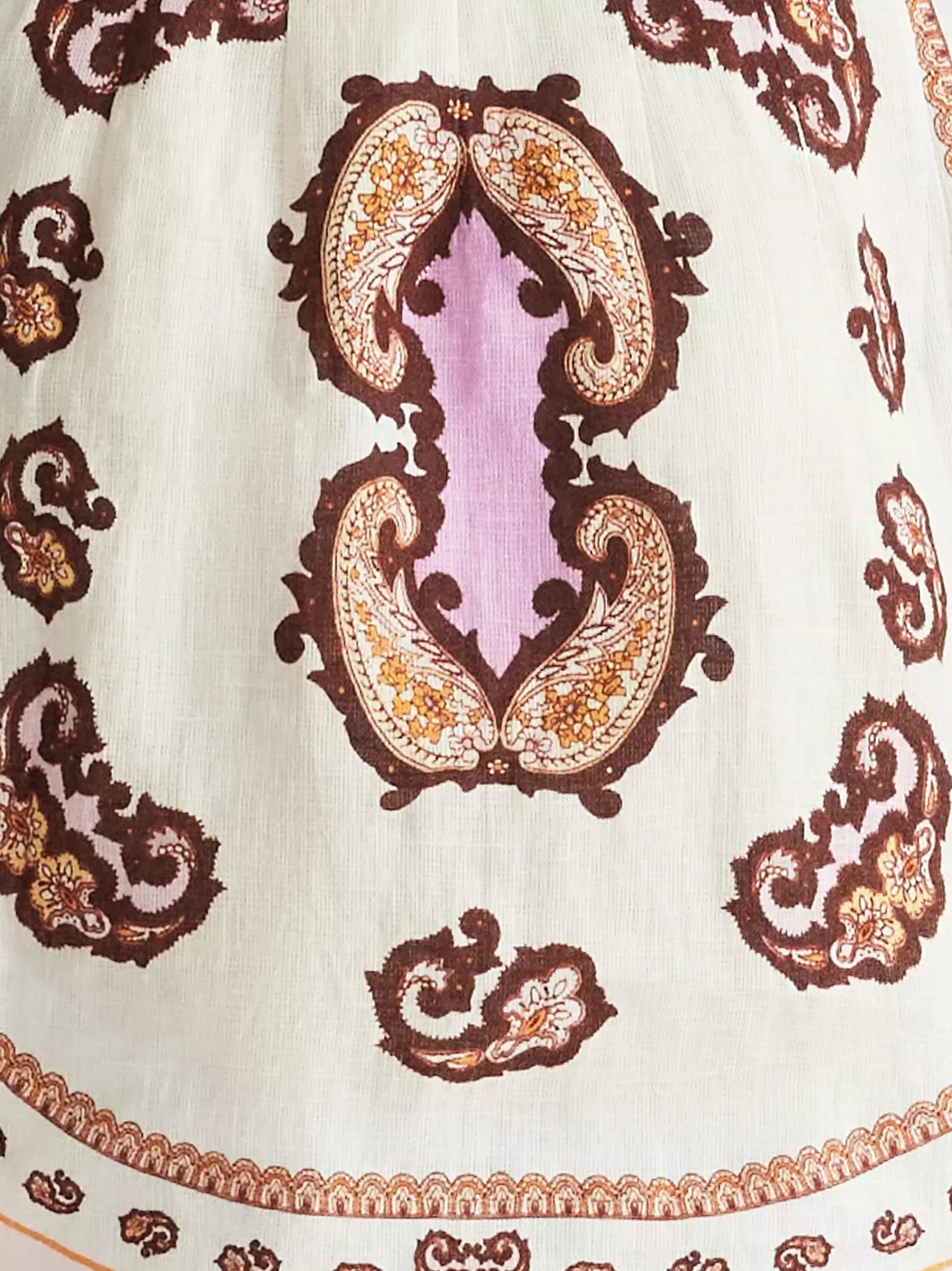 Patterned Concealed-Button Printed Linen Mini Shirt Dress for stylish summer looks